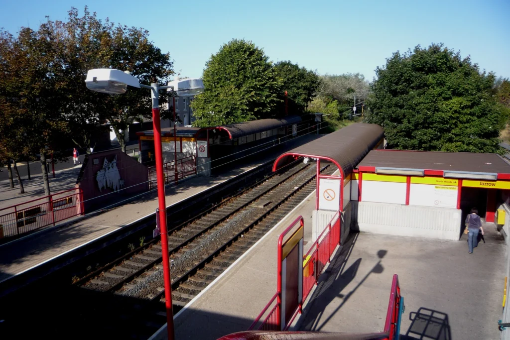 Relevant to post.
Jarrow Metro Station 